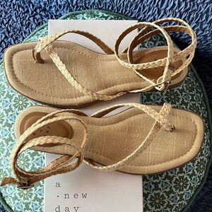 New Luisa Ankle Strap Sandals from Target, size 7